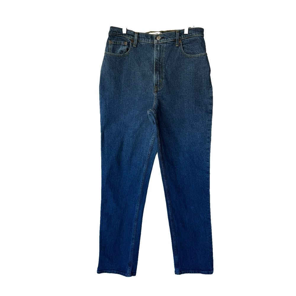 Abercrombie & Fitch 90s Straight Ultra High‎ Rise Jeans Curve Love Womens 31/12